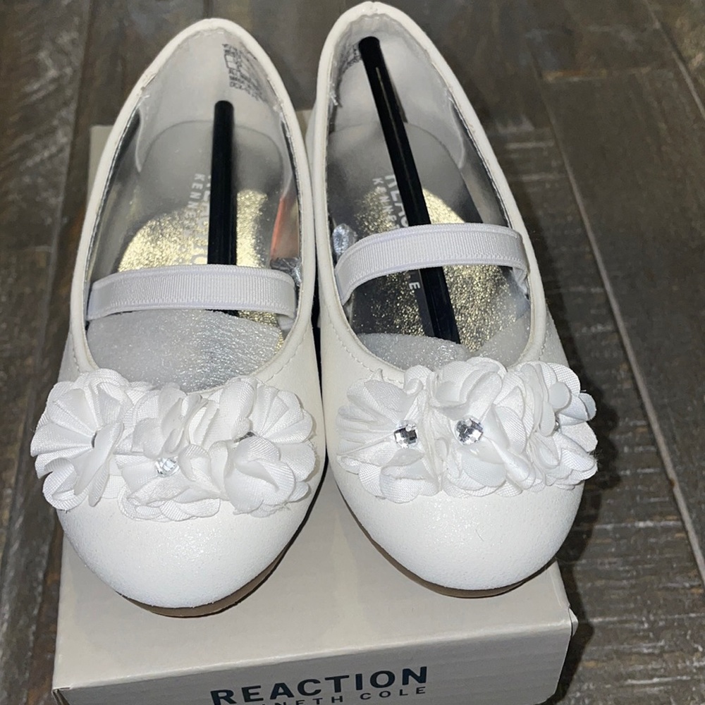 Toddler White Dress Shoes - Used Once